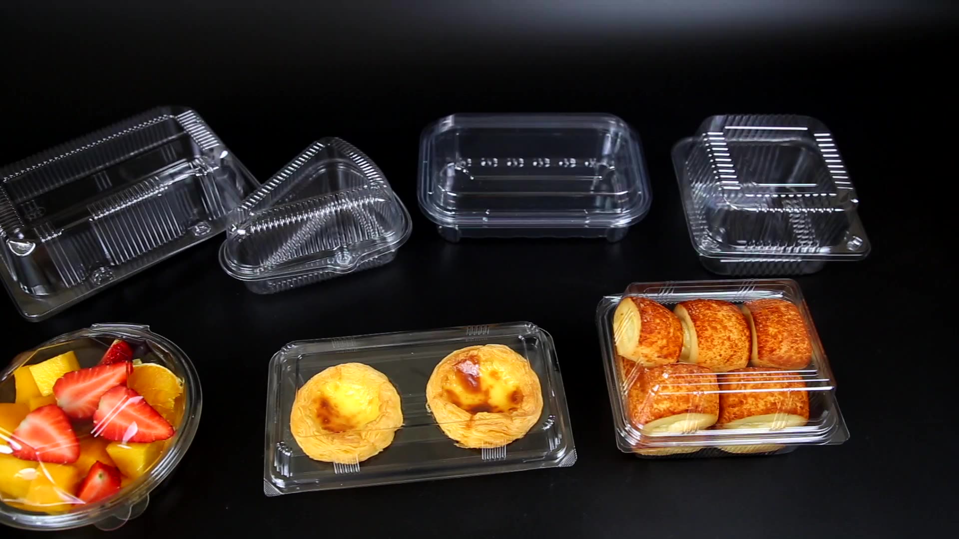 علب بلاستيك تعبئة وتغليف للمواد الغذائية